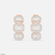 The Happy Tiara Hoops 14K Rose Gold