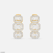 The Happy Tiara Hoops 18K Yellow Gold