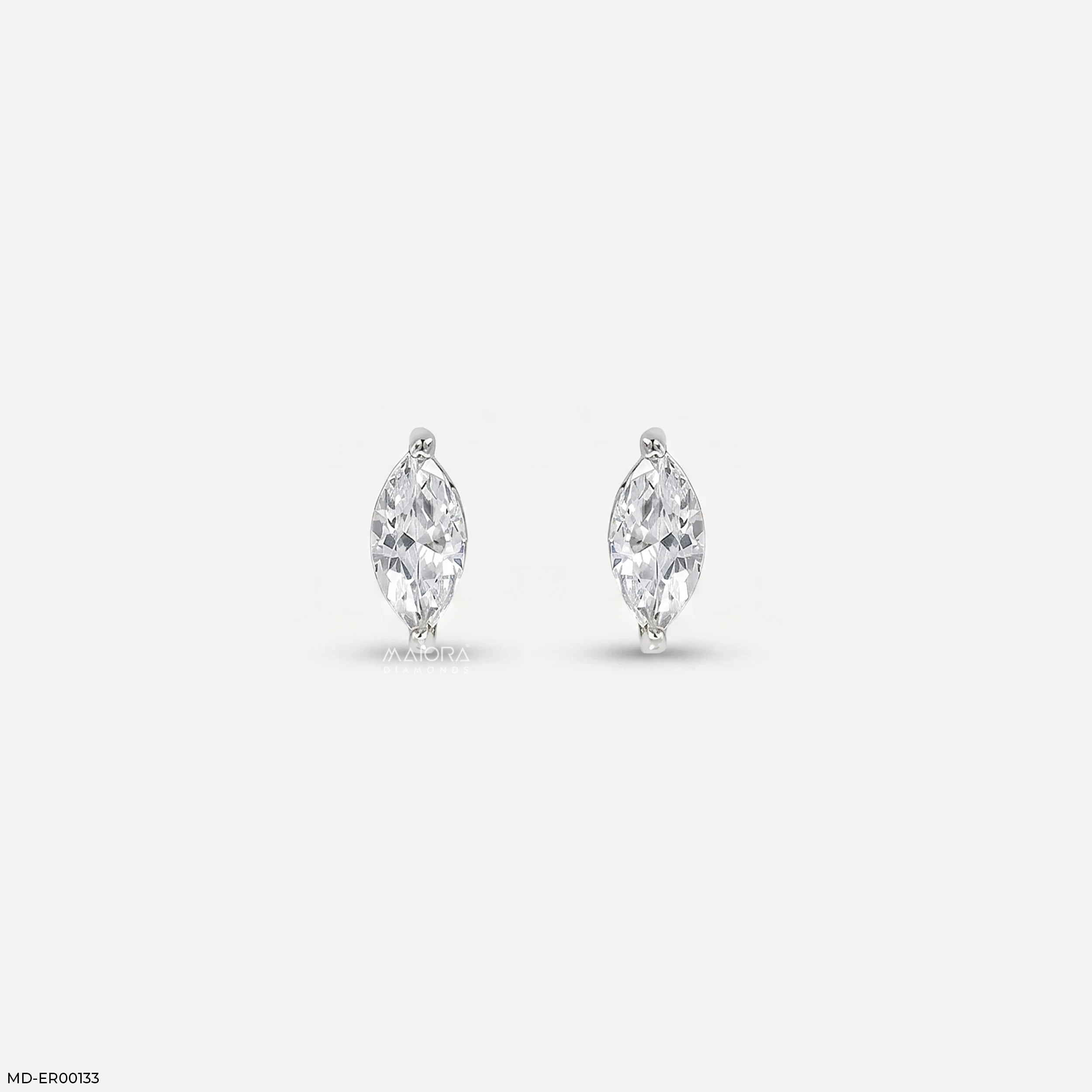 The Glistening Detachable Earrings 14K Rose Gold