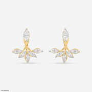The Glistening Detachable Earrings 18K Yellow Gold
