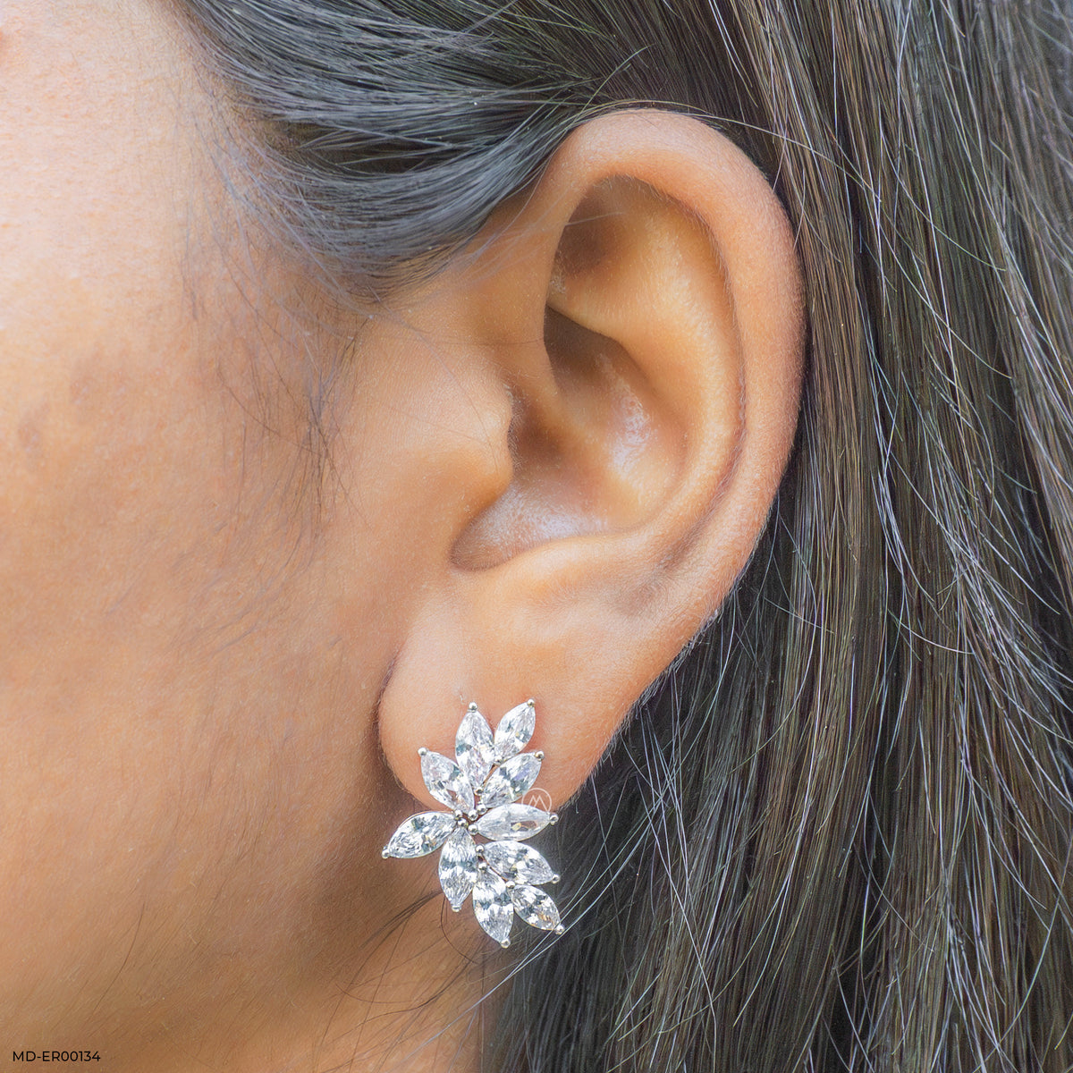 Alluring Marquise Daimond Earrings