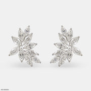Alluring Marquise Daimond Earrings