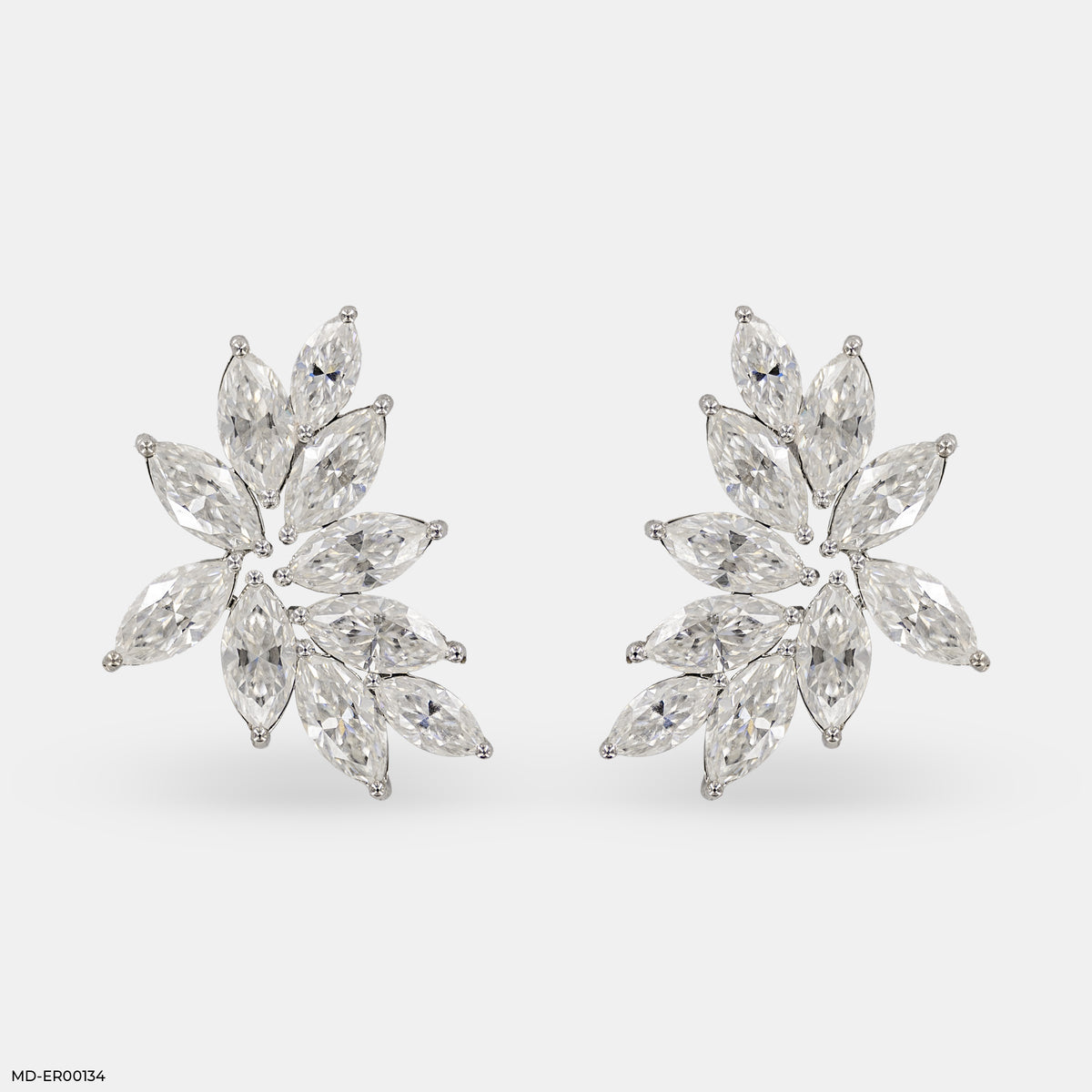 Alluring Marquise Daimond Earrings