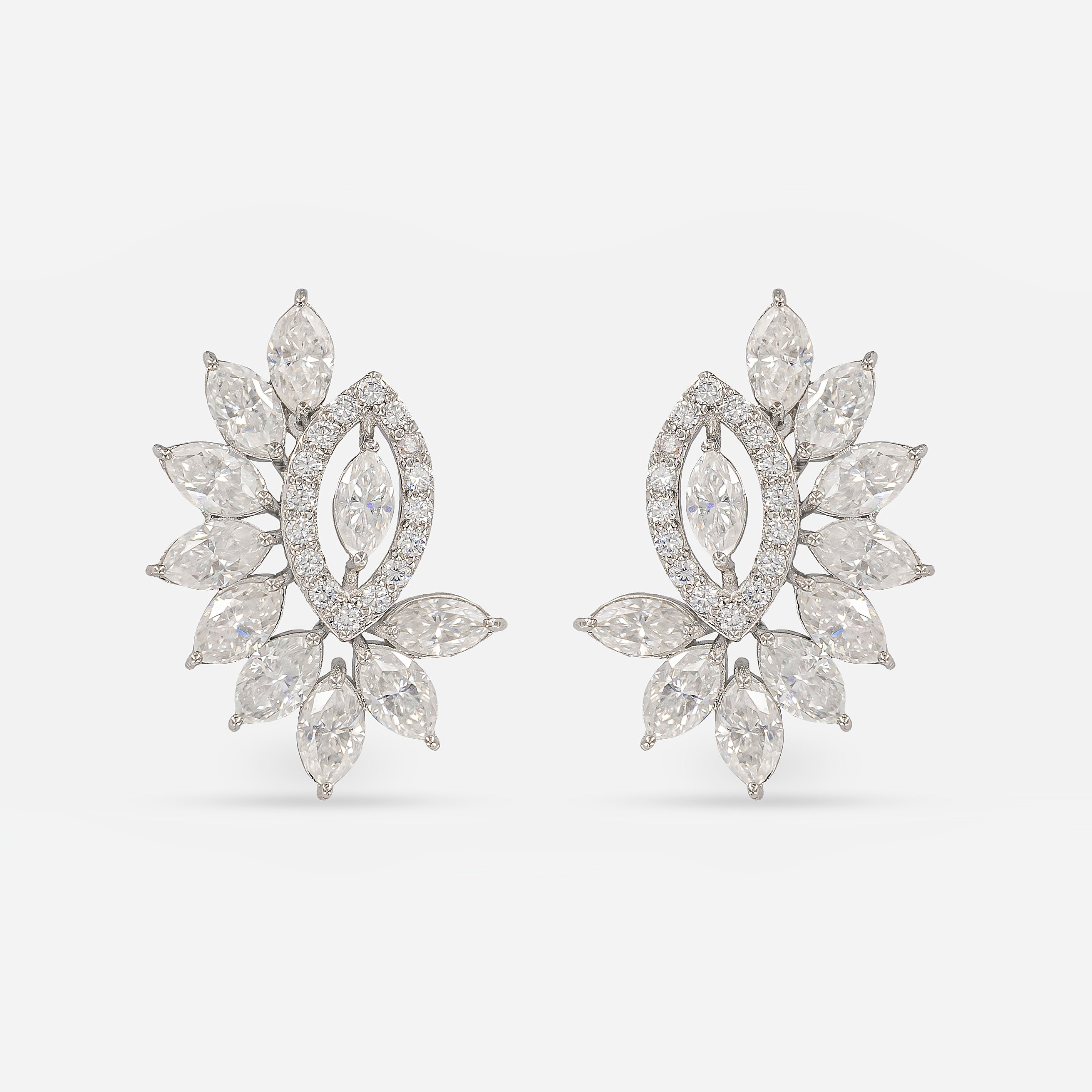 Tussie - Mussie Diamond Earrings 14K Rose Gold