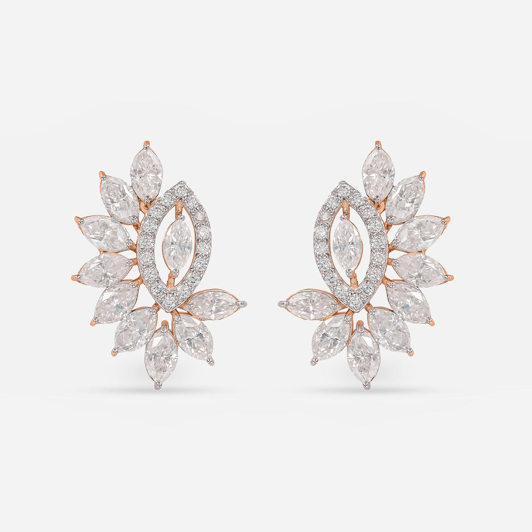 Tussie - Mussie Diamond Earrings 14K White Gold