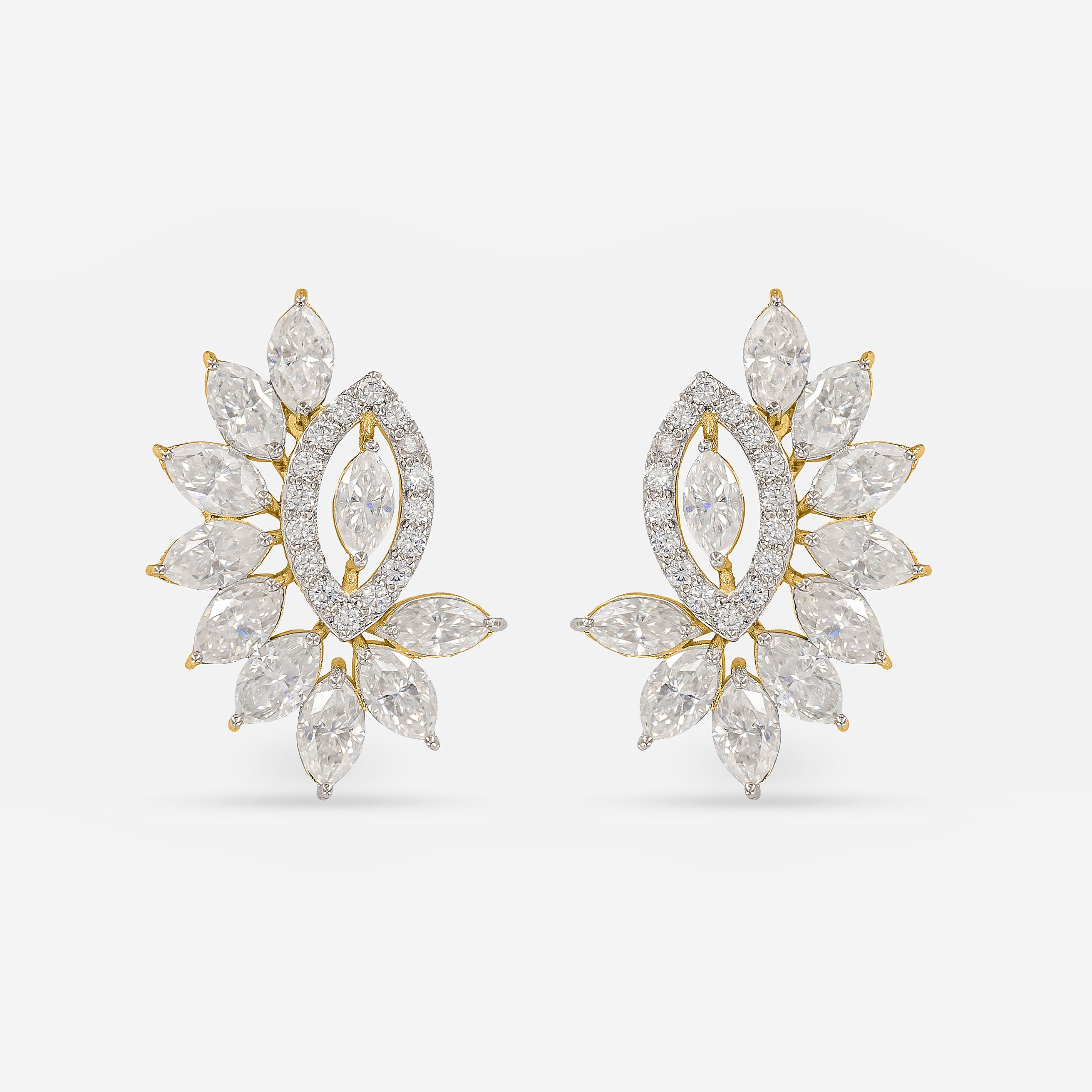Tussie - Mussie Diamond Earrings 14K Rose Gold