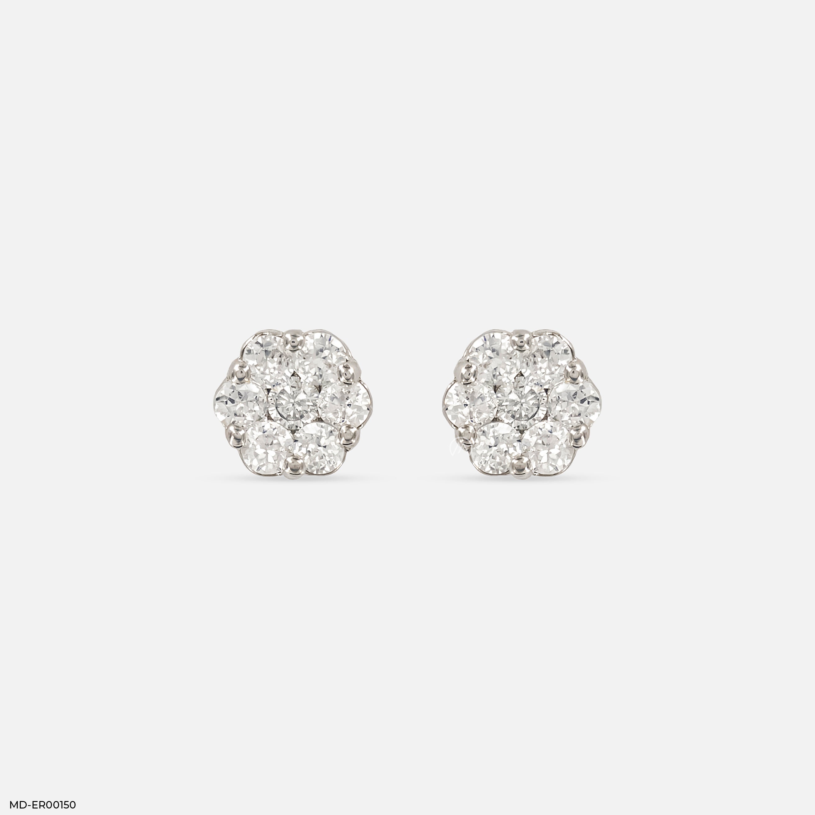 The Diamond Blossom Studs