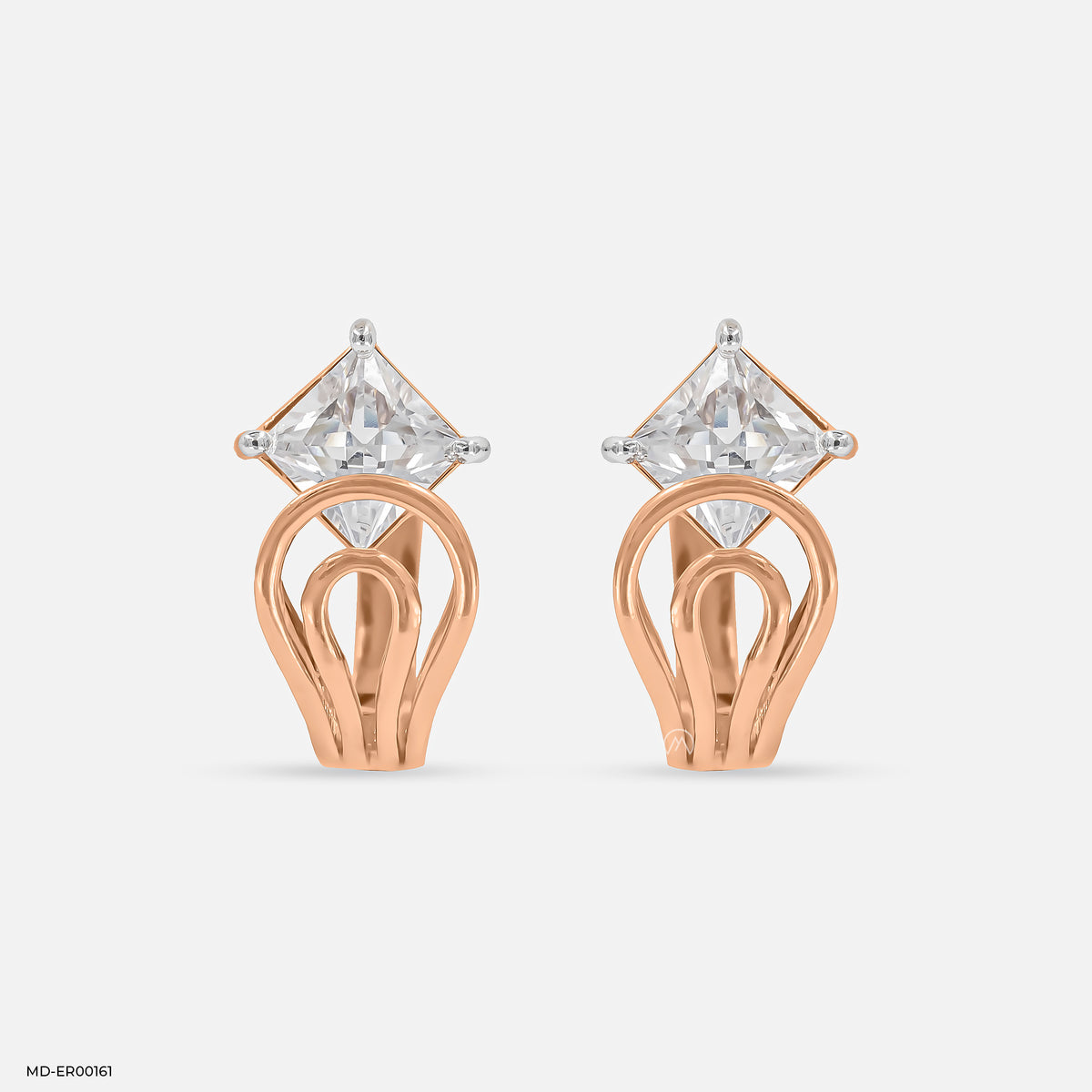 Overlapping Diamond Hoops