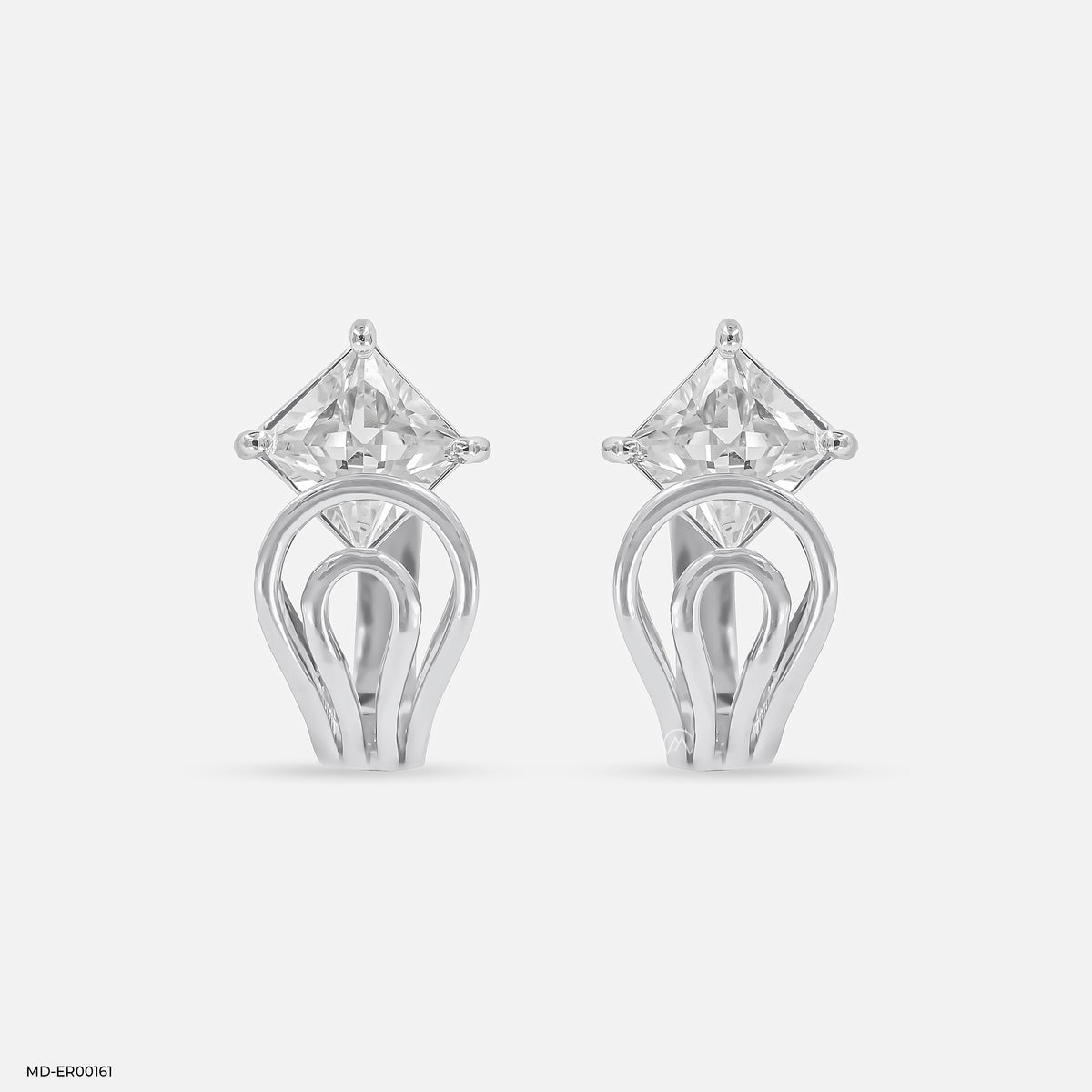 Overlapping Diamond Hoops