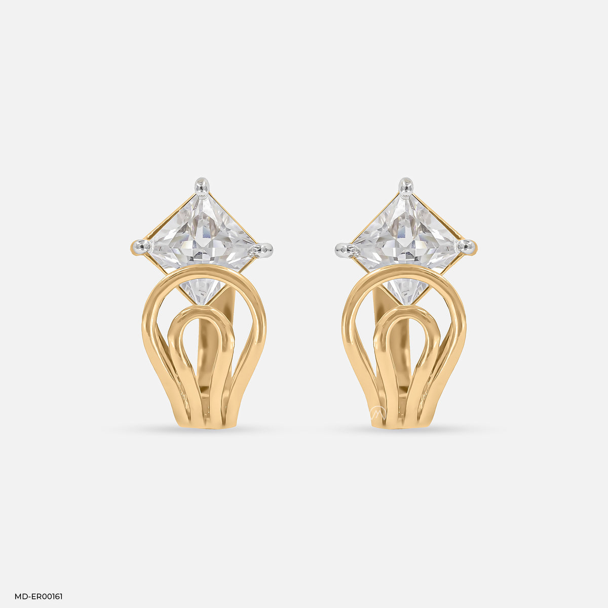 Overlapping Diamond Hoops