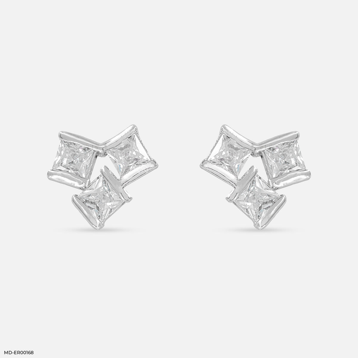 Square Spark Earrings