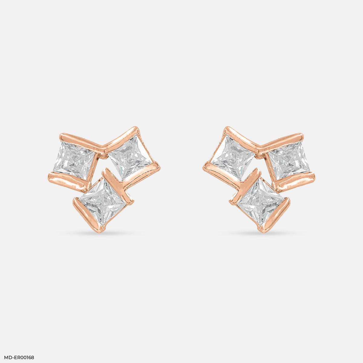 Square Spark Earrings
