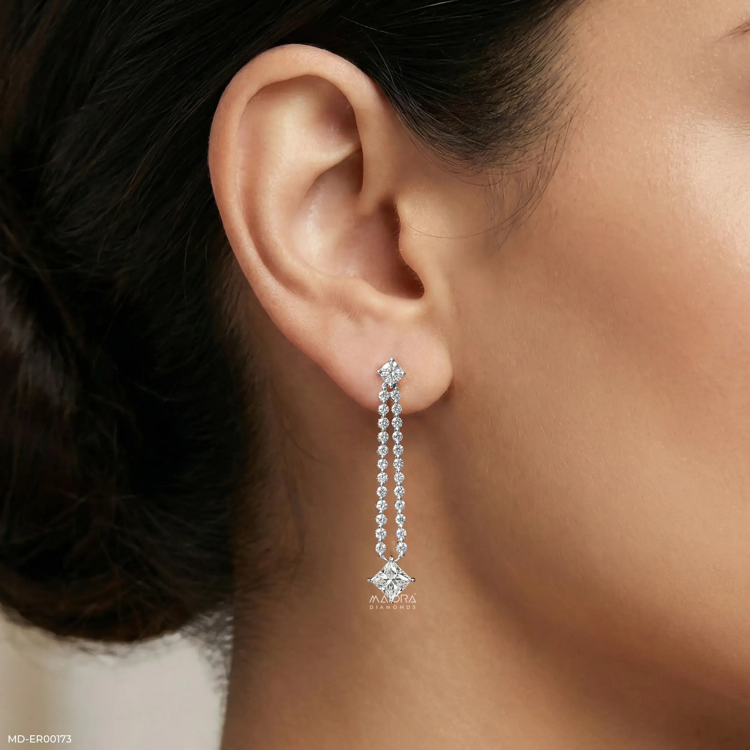 Doozie Diamond Earrings