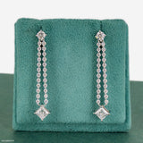 Doozie Diamond Earrings 9K Rose Gold