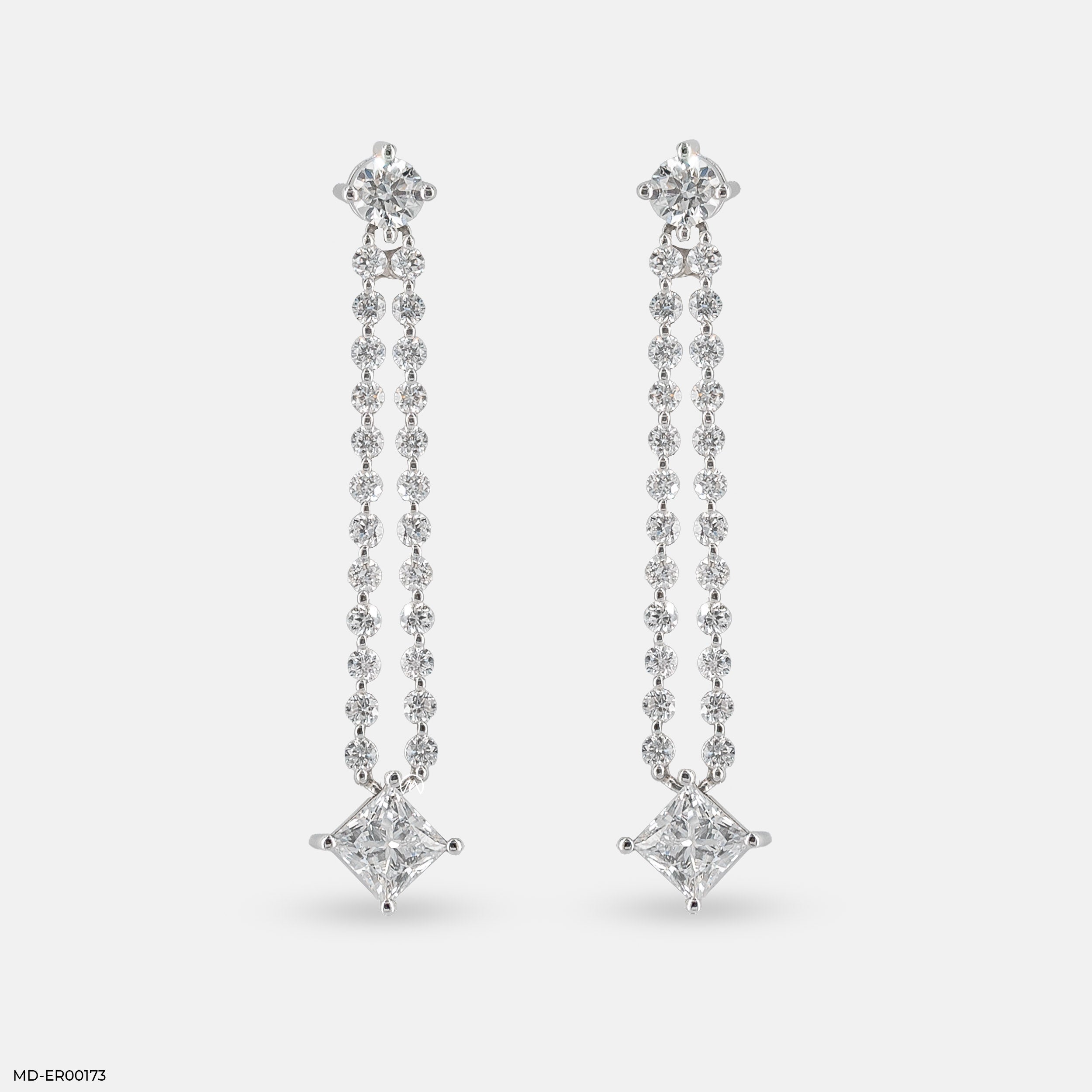 Doozie Diamond Earrings