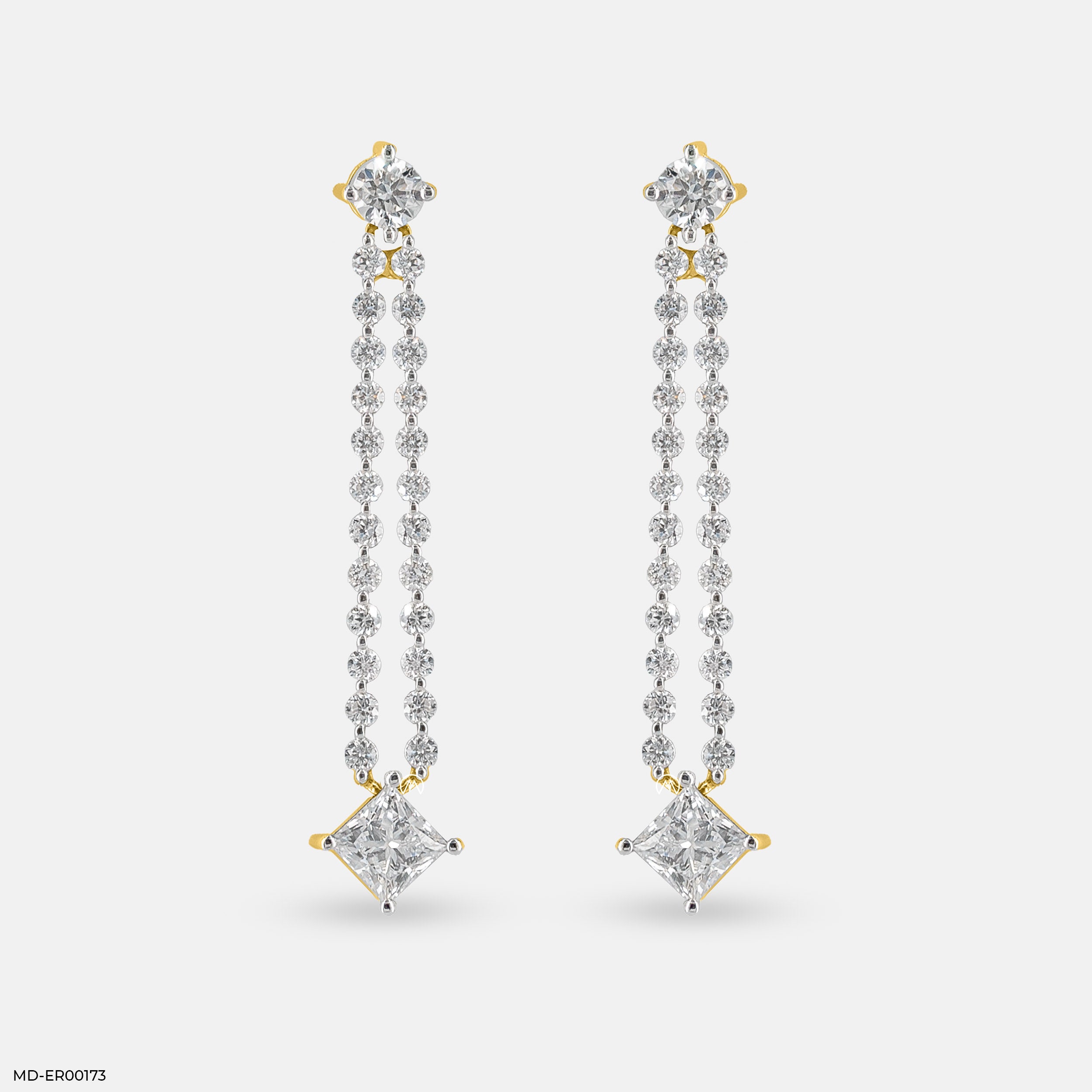 Doozie Diamond Earrings