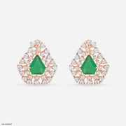 Forest Spark Earrings 14K Rose Gold