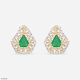 Forest Spark Earrings 14K Yellow Gold