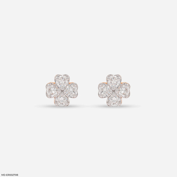lab grown diamond earrings