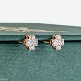 Marigold Bliss Diamond Earrings 14K Rose Gold