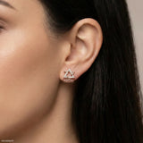 Star Stud Earrings 9K Yellow Gold