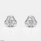 0.50 Carat Sunny Dots Earrings 14K Yellow Gold