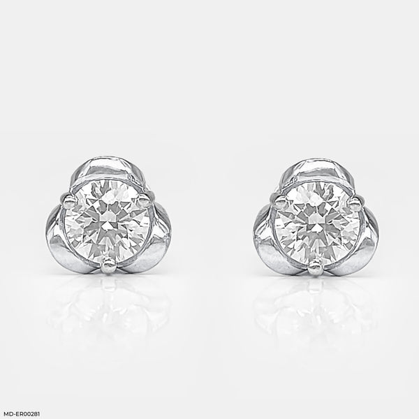 0.50 Carat Sunny Dots Earrings Platinum 950