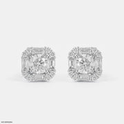 1 Carat Solitaire Eternal Spark Earrings Platinum 950
