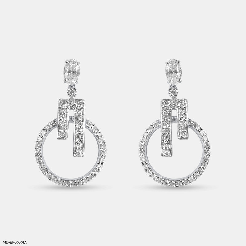 lab grown diamond earrings
