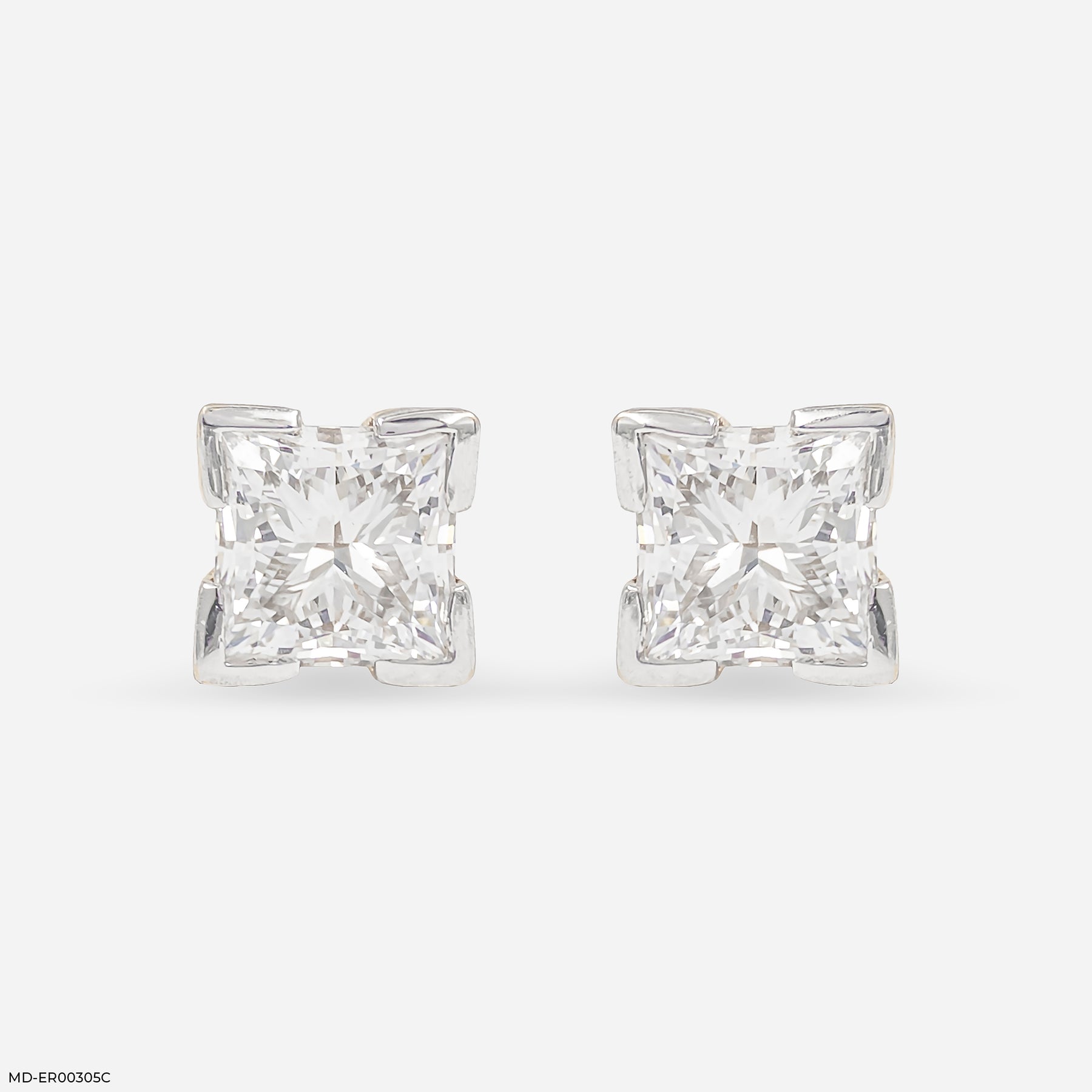 lab grown diamond earrings