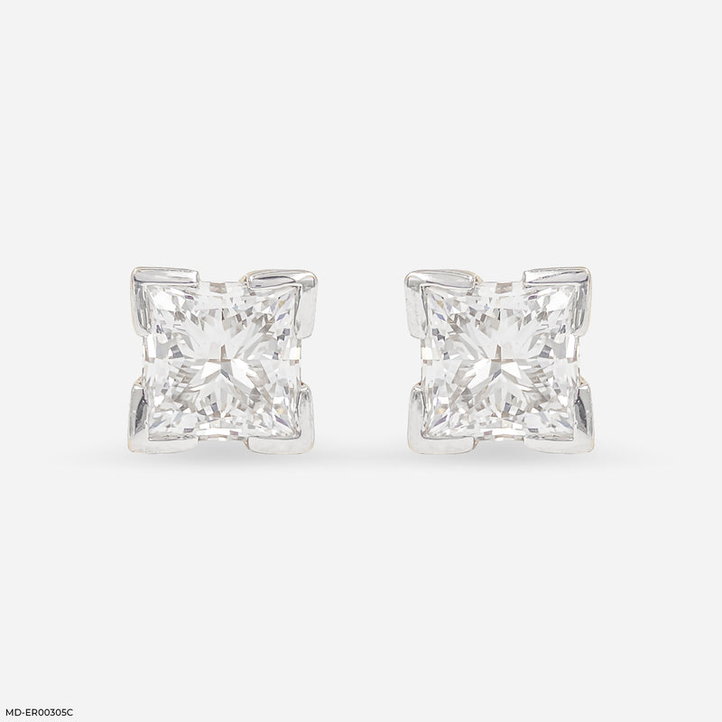 lab grown diamond earrings