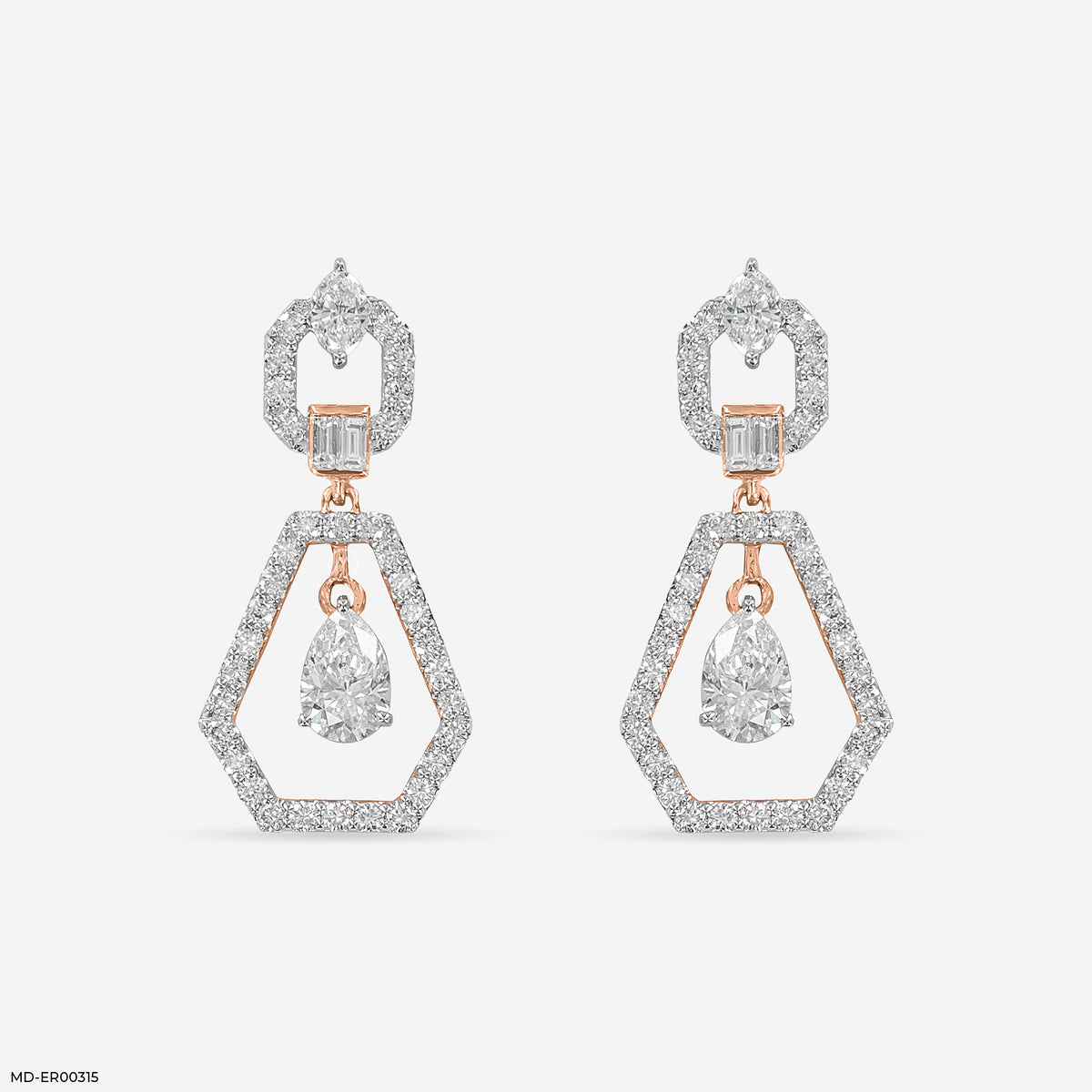 Opulent Glow Diamond Earrings
