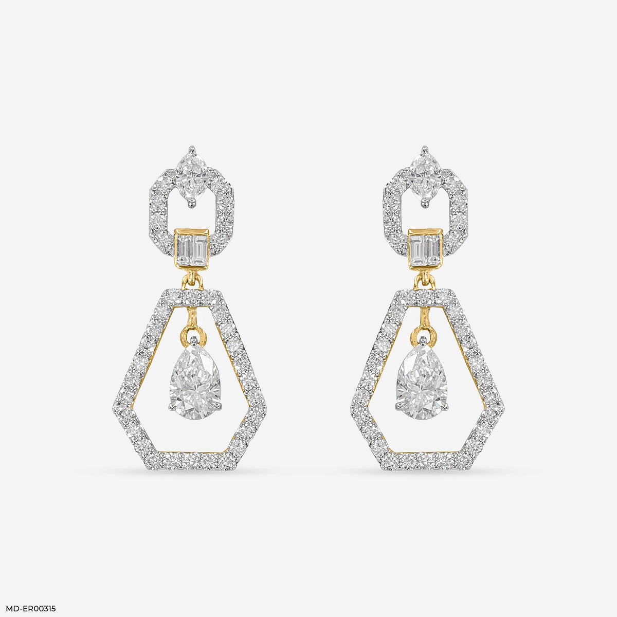Opulent Glow Diamond Earrings