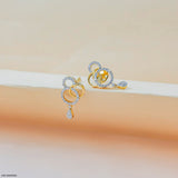 Triad Of Sparkle Earrings Platinum 950