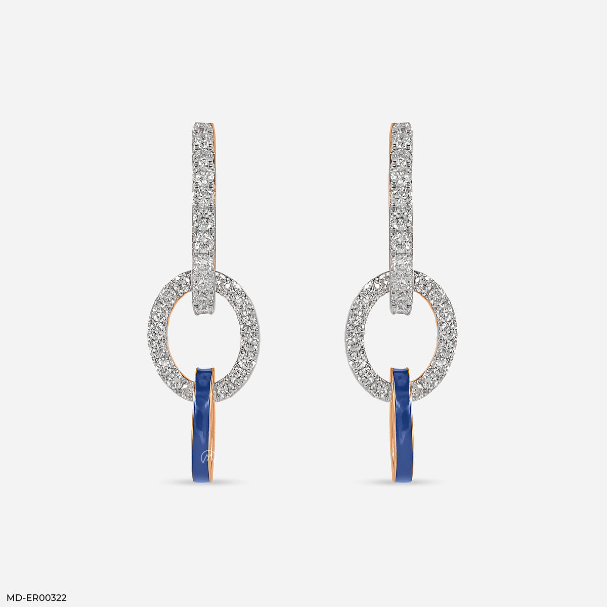 0.75 Carat Glistening Beauty Lab Diamond Earrings