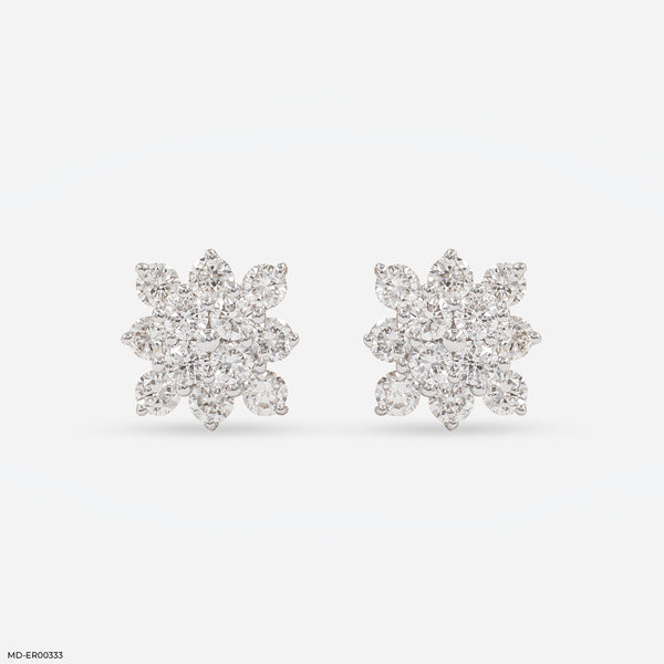 Moon Light Earrings 14K Yellow Gold