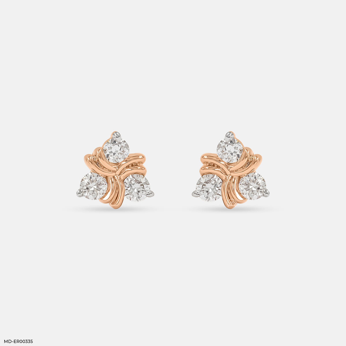 0.15 Carat Trinity Sparkle Lab Diamond Studs