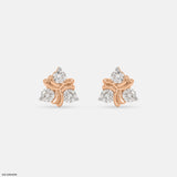 Tiny Twirl Earrings 14K Yellow Gold