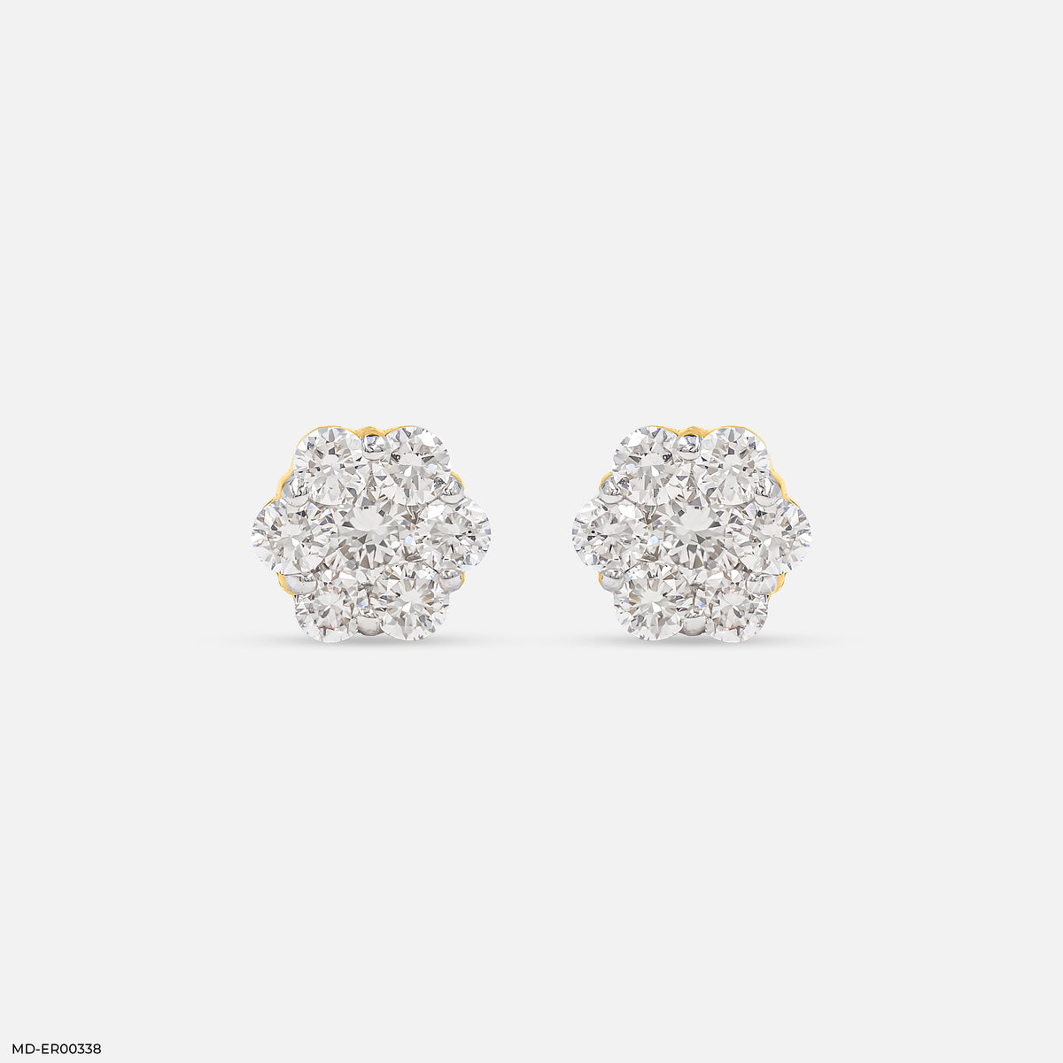 0.5 Carat Floral Radiance Lab Diamond Studs