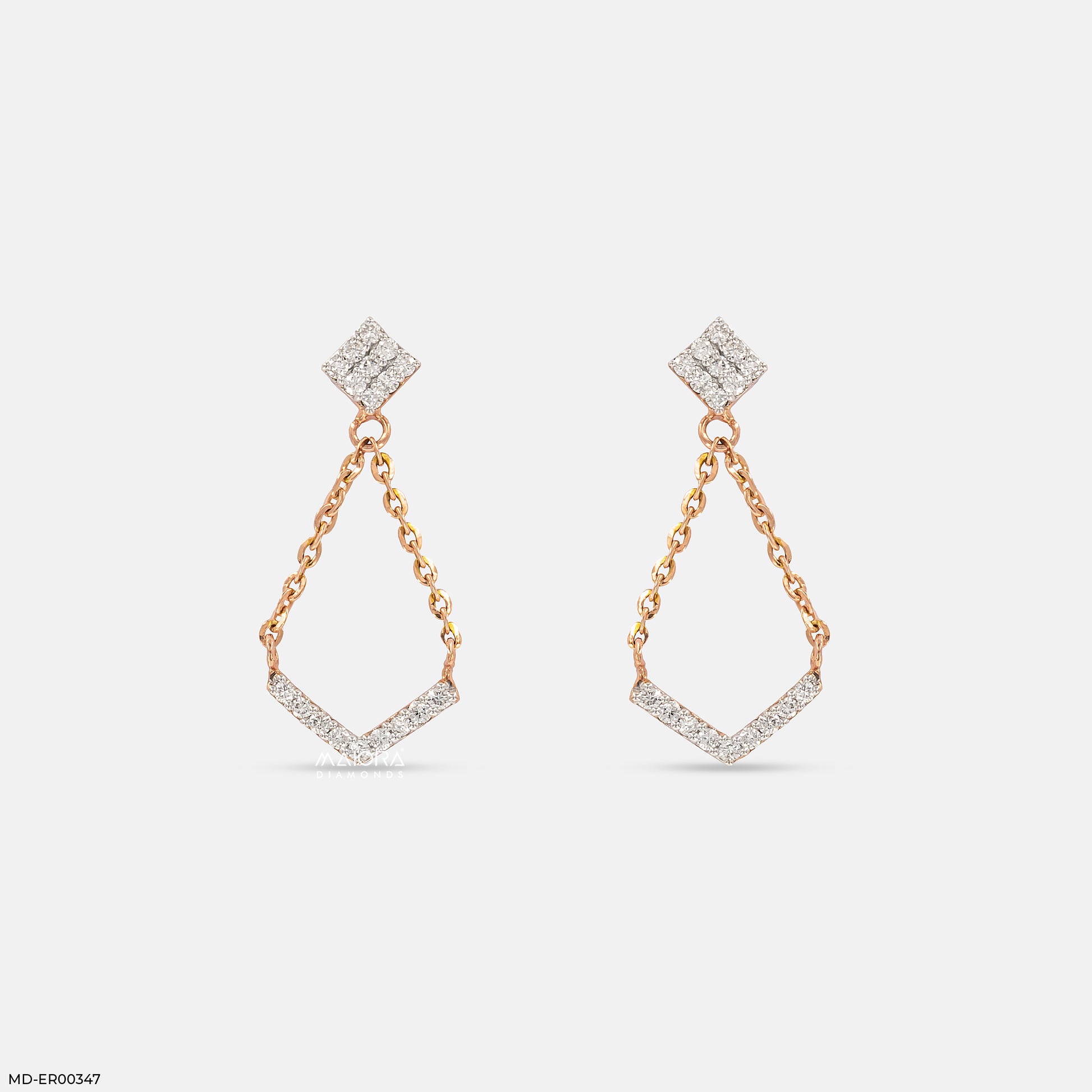lab grown diamond earrings india