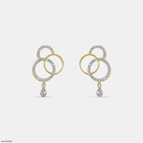 0.25 Carat Diamond Stud 14K Yellow Gold