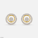 Pure Magic Diamond Earrings 14K Yellow Gold