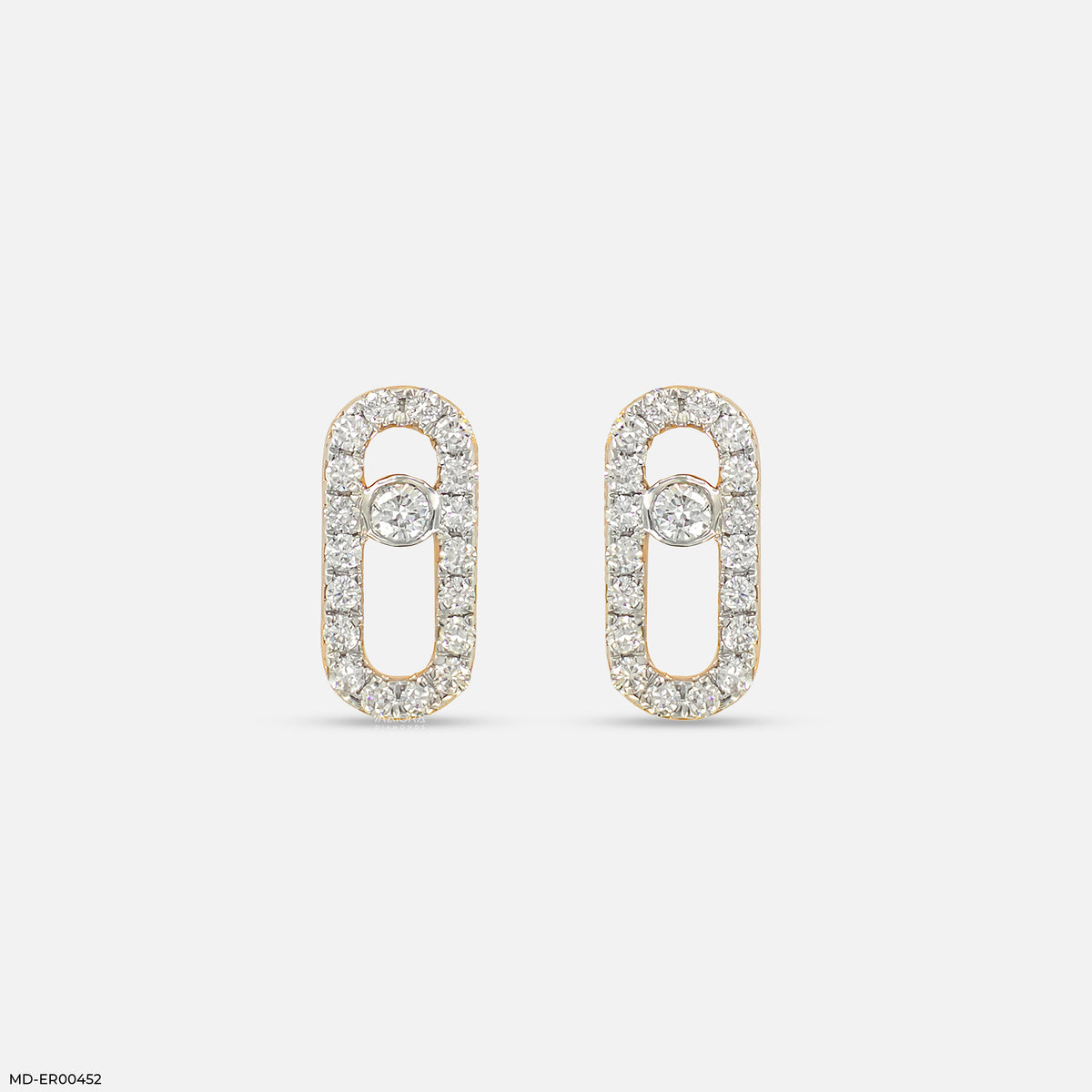 0.35 Carat Diamond Link Lab Diamond Studs