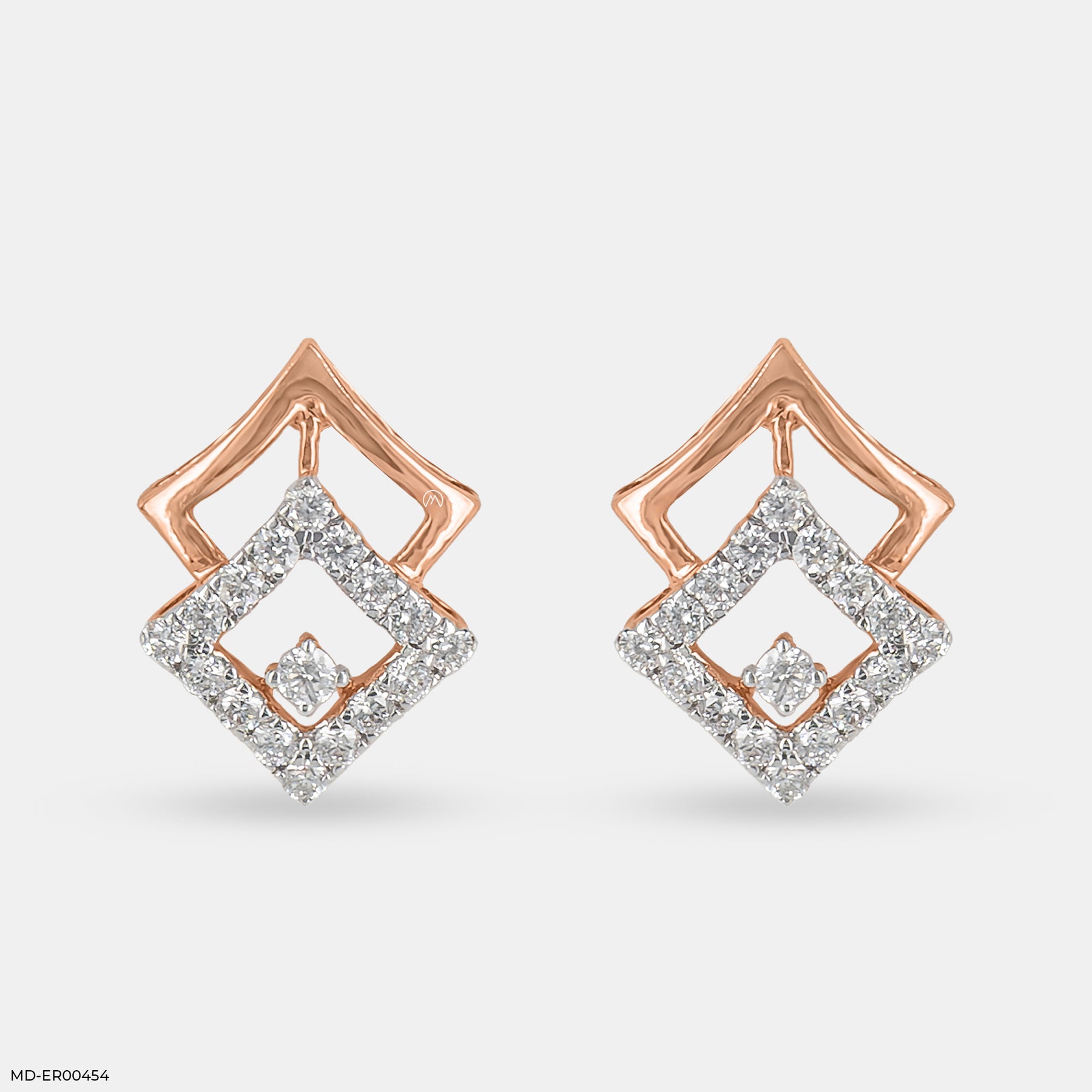 Classic Studs Earrings 14K Rose Gold
