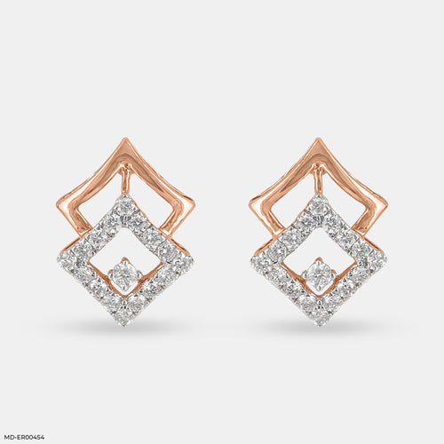 Classic Studs Earrings 14K Rose Gold