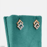 Work Wear Diamond Earrings 14K Rose Gold