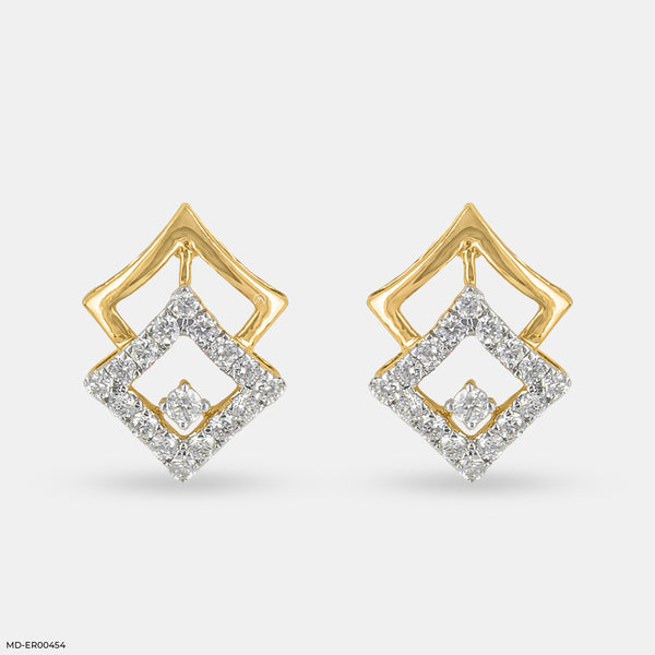 Classic Studs Earrings 18K Yellow Gold
