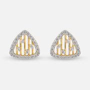 Bubbly Bars Earrings 9K Yellow Gold