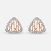 Bubbly Bars Earrings 14K Rose Gold