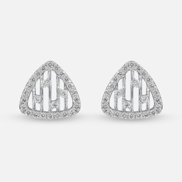 Bubbly Bars Earrings Platinum 950